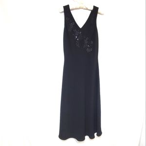 Vintage Black Chiffon Amanda Smith 10